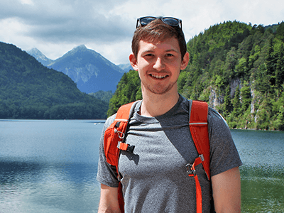 Evan in Germany
